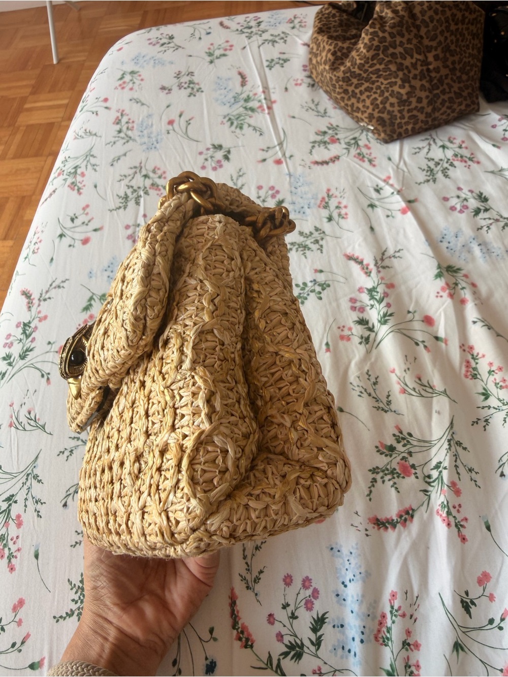 Kurt Geiger straw bag - Picture 3 of 9